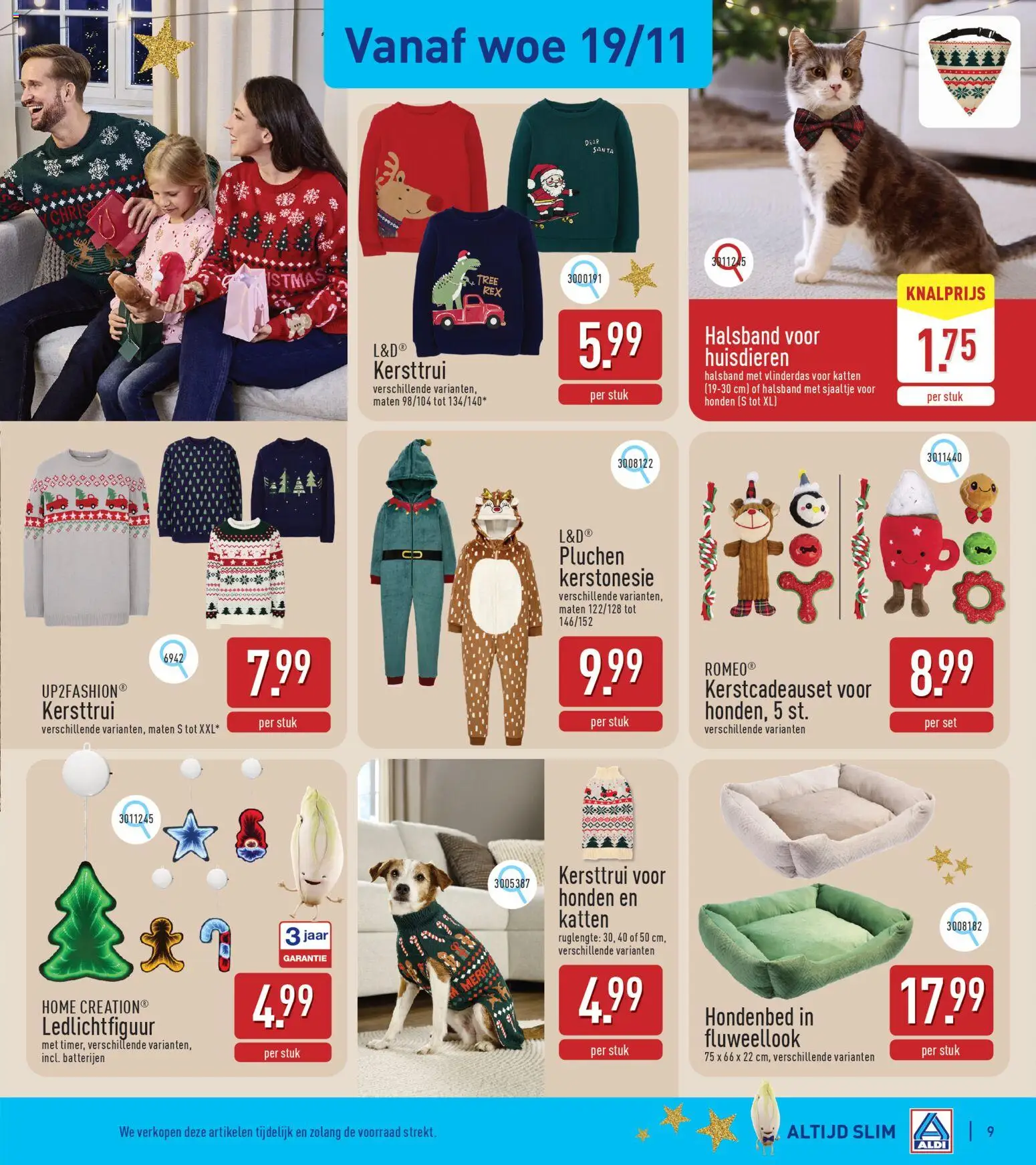 {H1} | Pagina: 9 | Producten: Sjaaltje, Batterijen