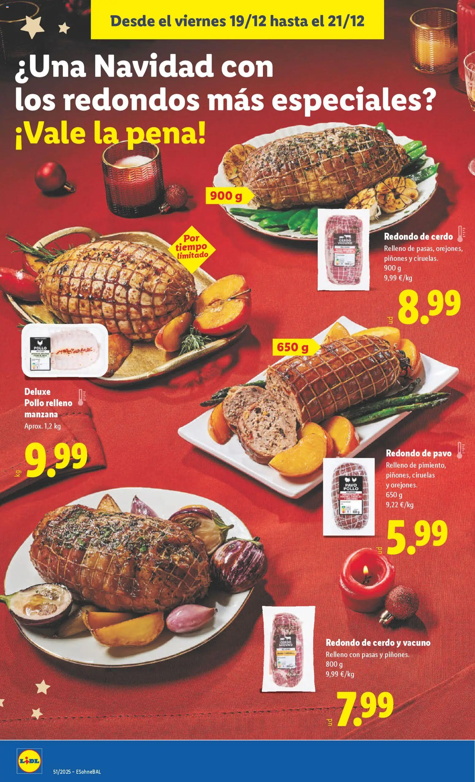 Lidl folleto │ válido desde el 15.12.2025 | Página: 34 | Productos: Cerdo, Manzana