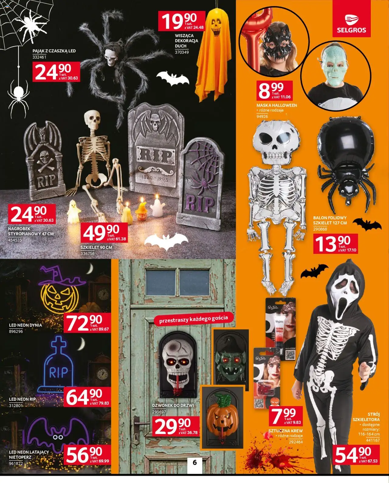 Selgros cash&carry Gazetka - Oferta przemysłowa od 23.10.2025 | Strona: 8 | Produkty: Dynia, Maska