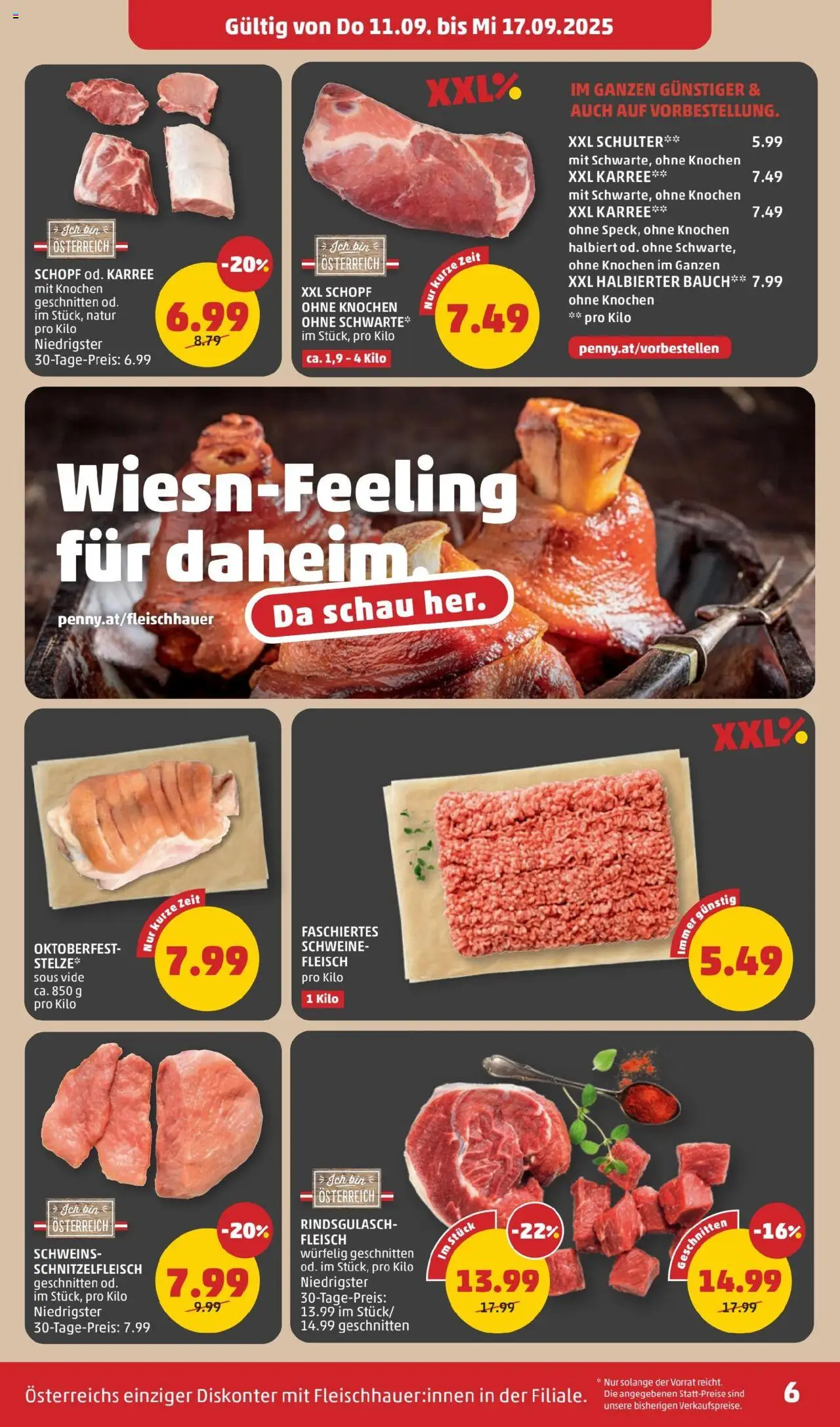 Penny Markt Flugblatt gültig ab 11.09.2025 | Seite: 6