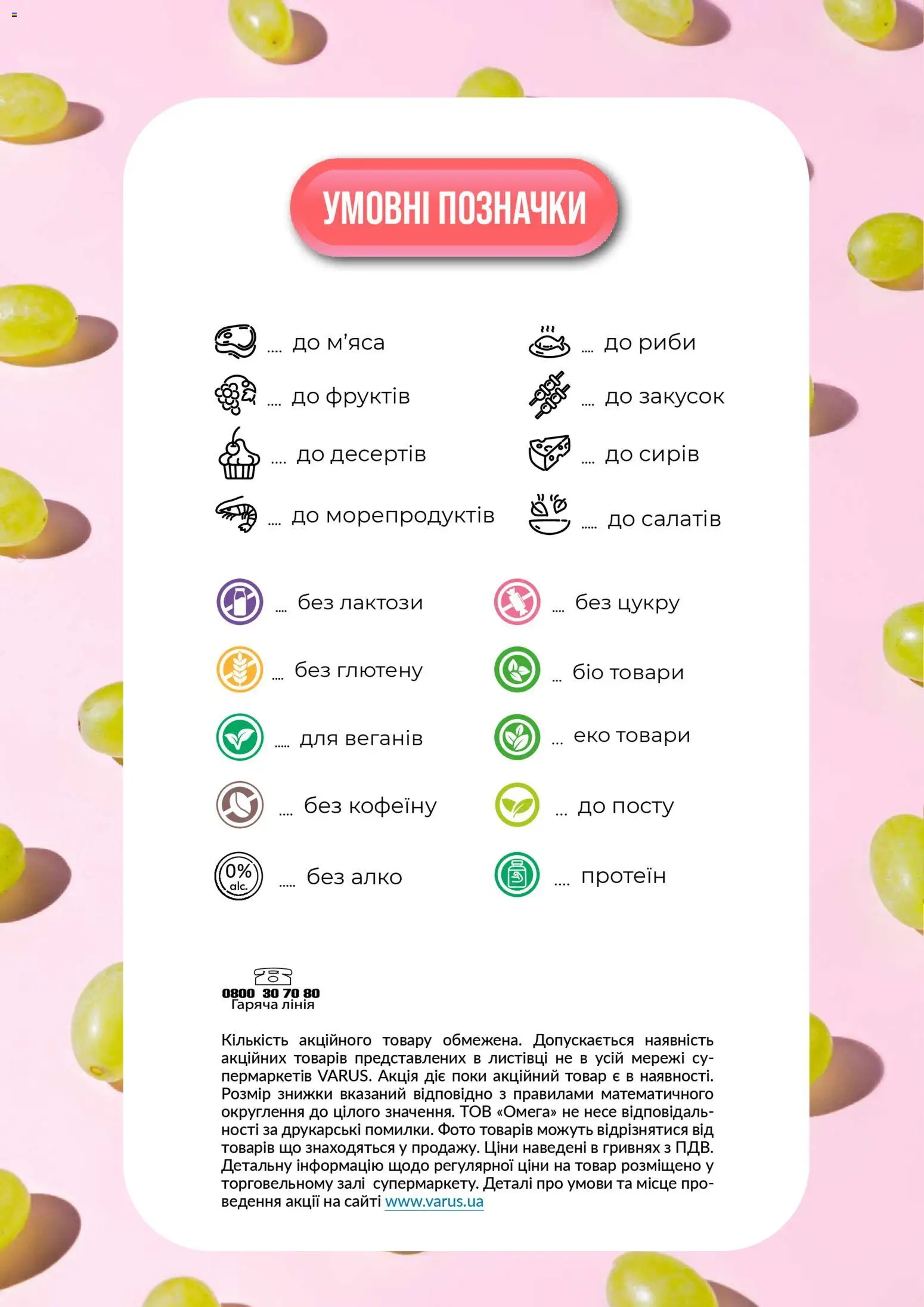 VARUS Kаталог - дійснийкції з 25.11.2025 | Сторінка: 2