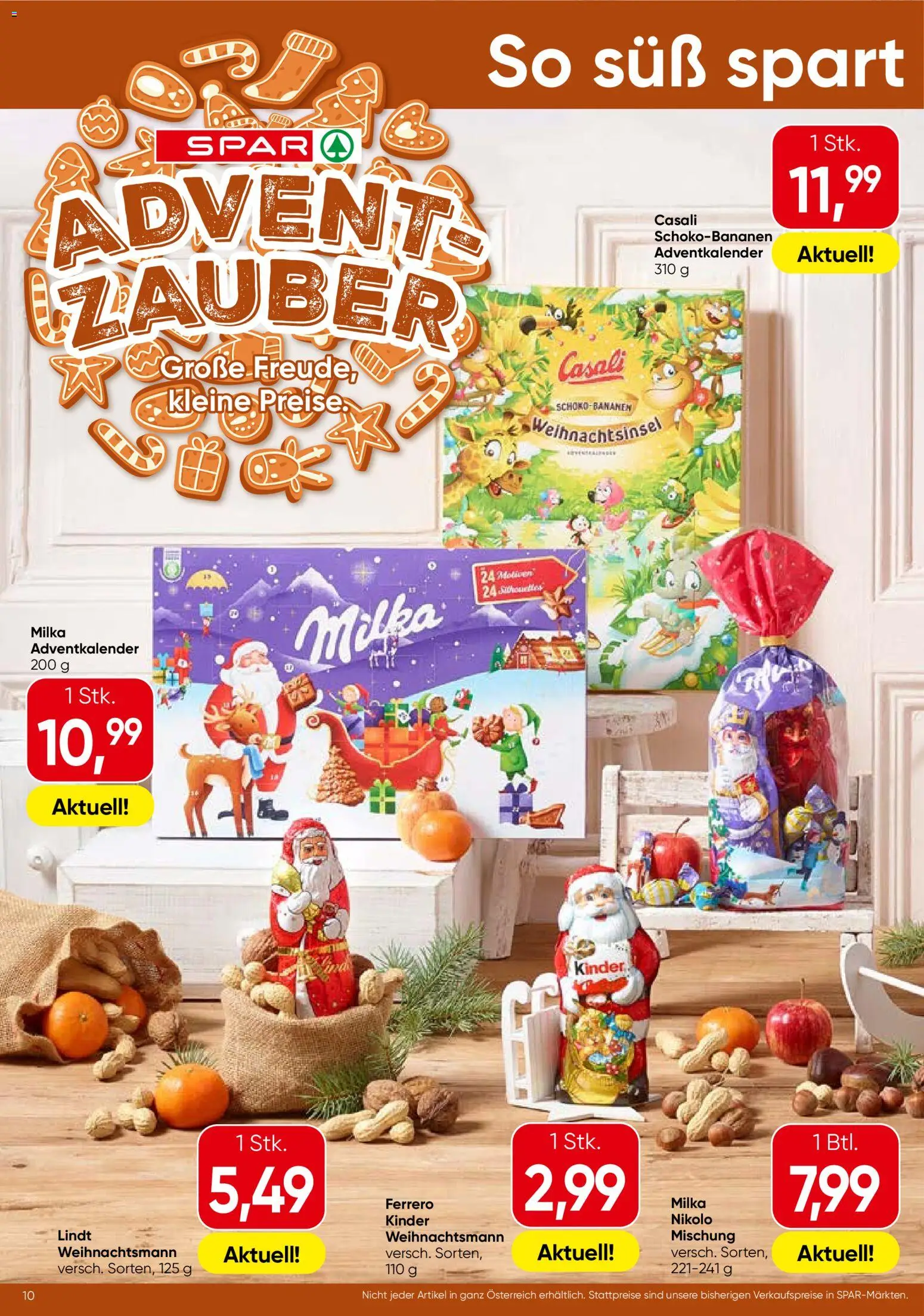 Spar Flugblatt - Wien gültig ab 20.11.2025 | Seite: 10