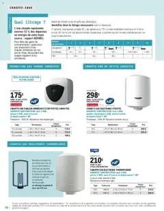 Brico E.Leclerc - Prévisualisation de Brico E.Leclerc Guide Construction | Varennes sur seine valide à partir de 11.02.2025 | Page: 58 | Produits: Lavabo