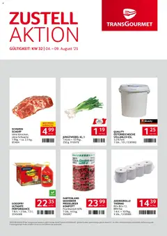 Vorschau von dem Prospekt - Transgourmet Zustellaktion gültig ab 03.08.2025