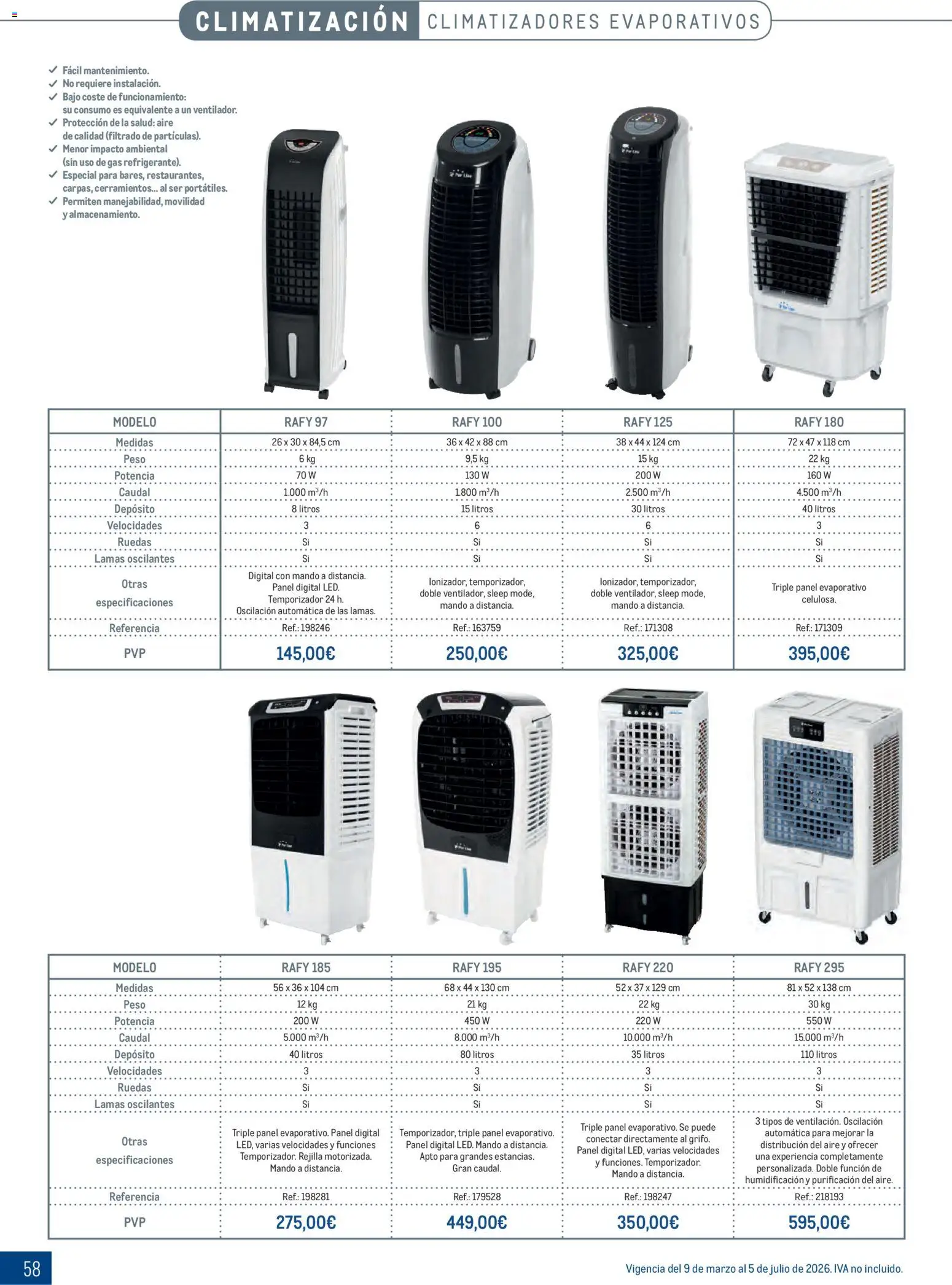 Makro - Especial Terrazas │ válido desde el 09.03.2026 | Página: 58 | Productos: Peso