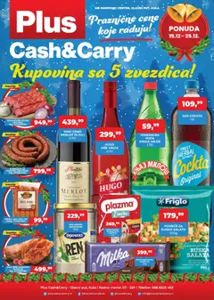 Plus Cash & Carry katalog Kula - pregled Plus Cash & Carry kataloga - važi od 19.12.2025 | Strana: 1