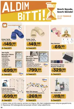 Migros Katalog - Migroskop - 10.07.2025 tarihinden itibaren geçerlidir | Sayfa: 109 | Ürünler: Yastık, Ütü masası, Mini ütü masası, Ütü