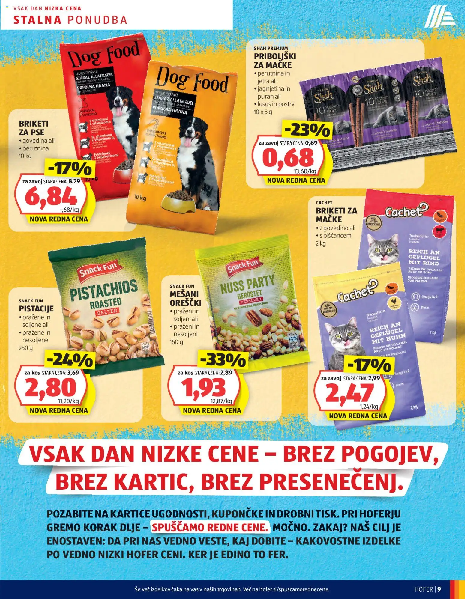 Novi Hofer katalog ponudbe – veljaven od 20.11.2025 | Stran: 9 | Izdelki: Postrv, Kos, Priboljški, Orescki