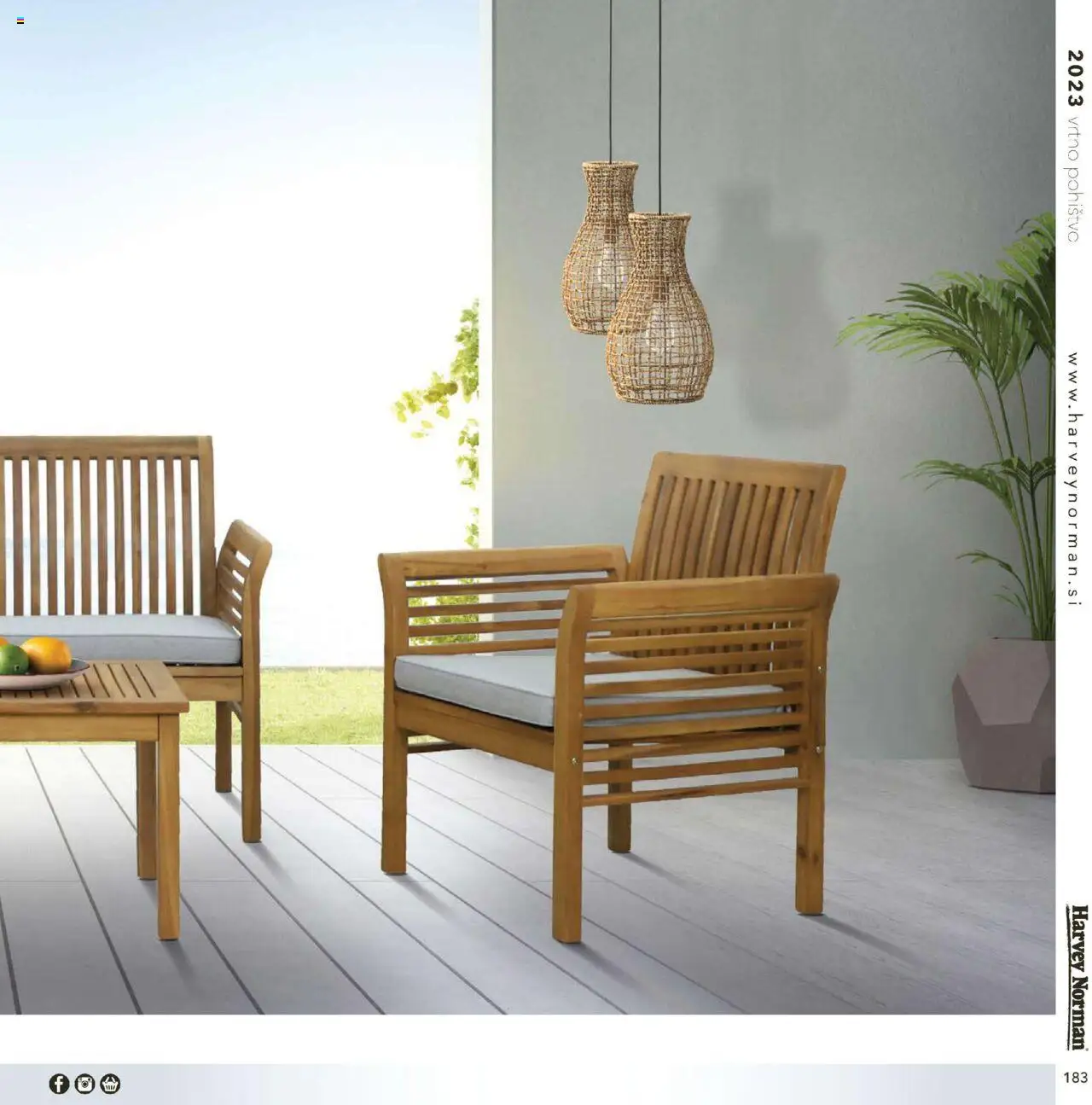 Harvey Norman - Katalog - Vrtno pohištvo │ velja od 01.03.2023 | Stran: 183