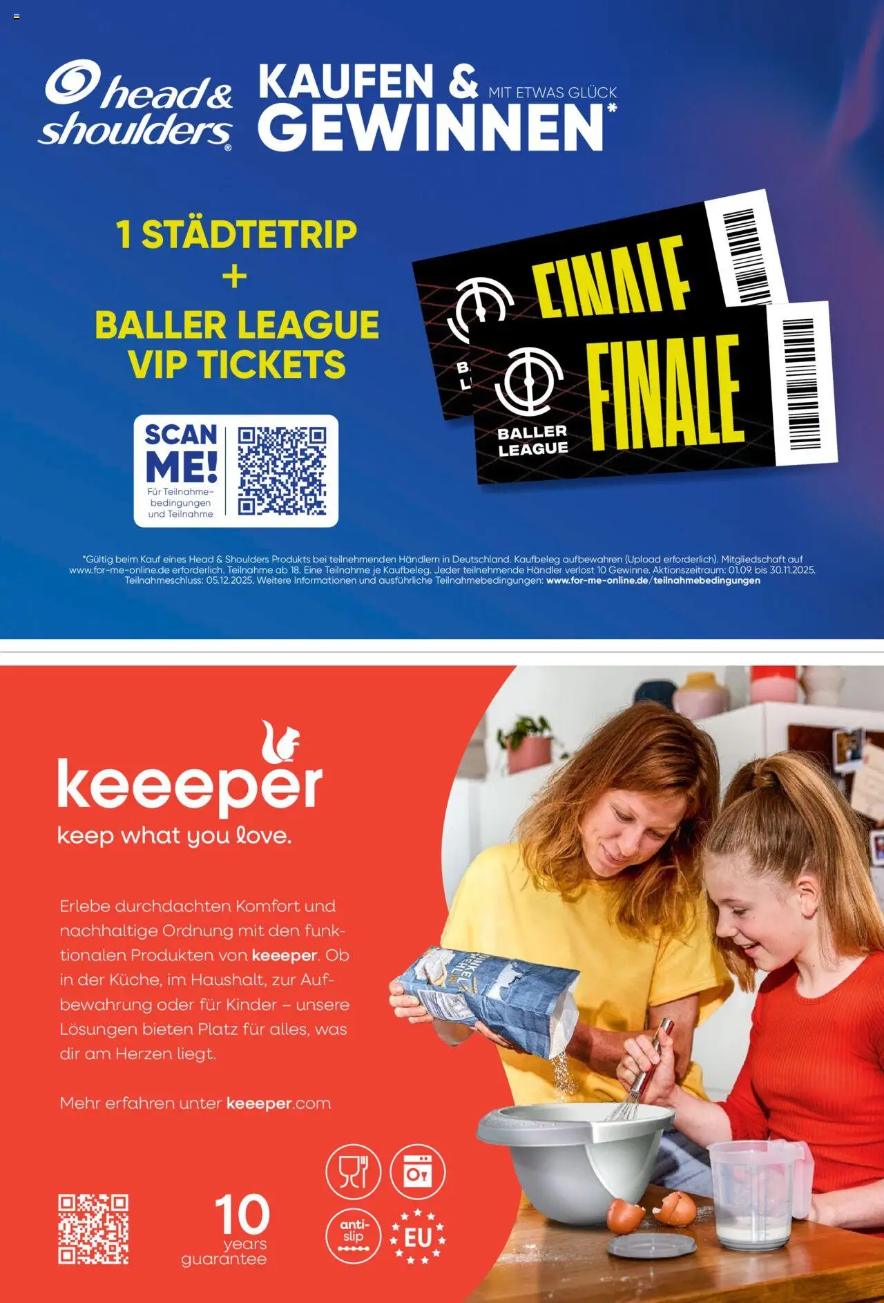 Famila Nordwest myTime September 2025 – gültig ab 01.09.2025 | Seite: 61 | Produkte: Head & shoulders, Slip