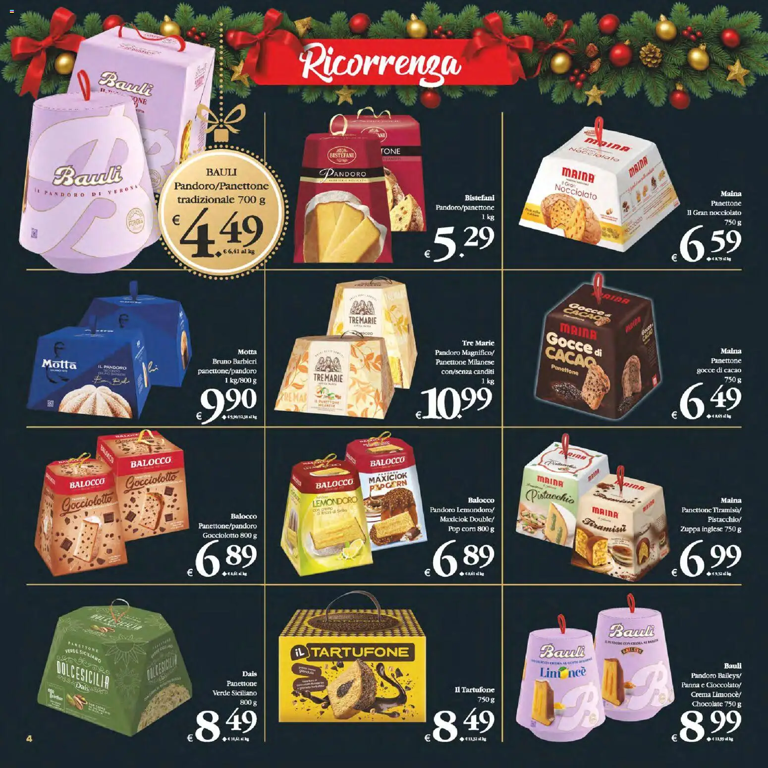 Volantino Decò del 16.12.2025 | Pagina: 4 | Prodotti: Crema, Panna, Cacao, Pop corn