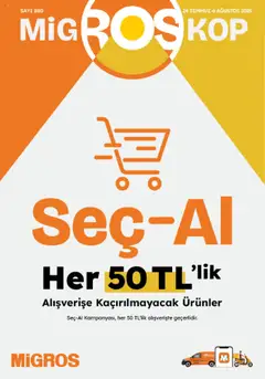 24.07.2025 tarihinden itibaren geçerli olan Migros kataloğu önizlemesi