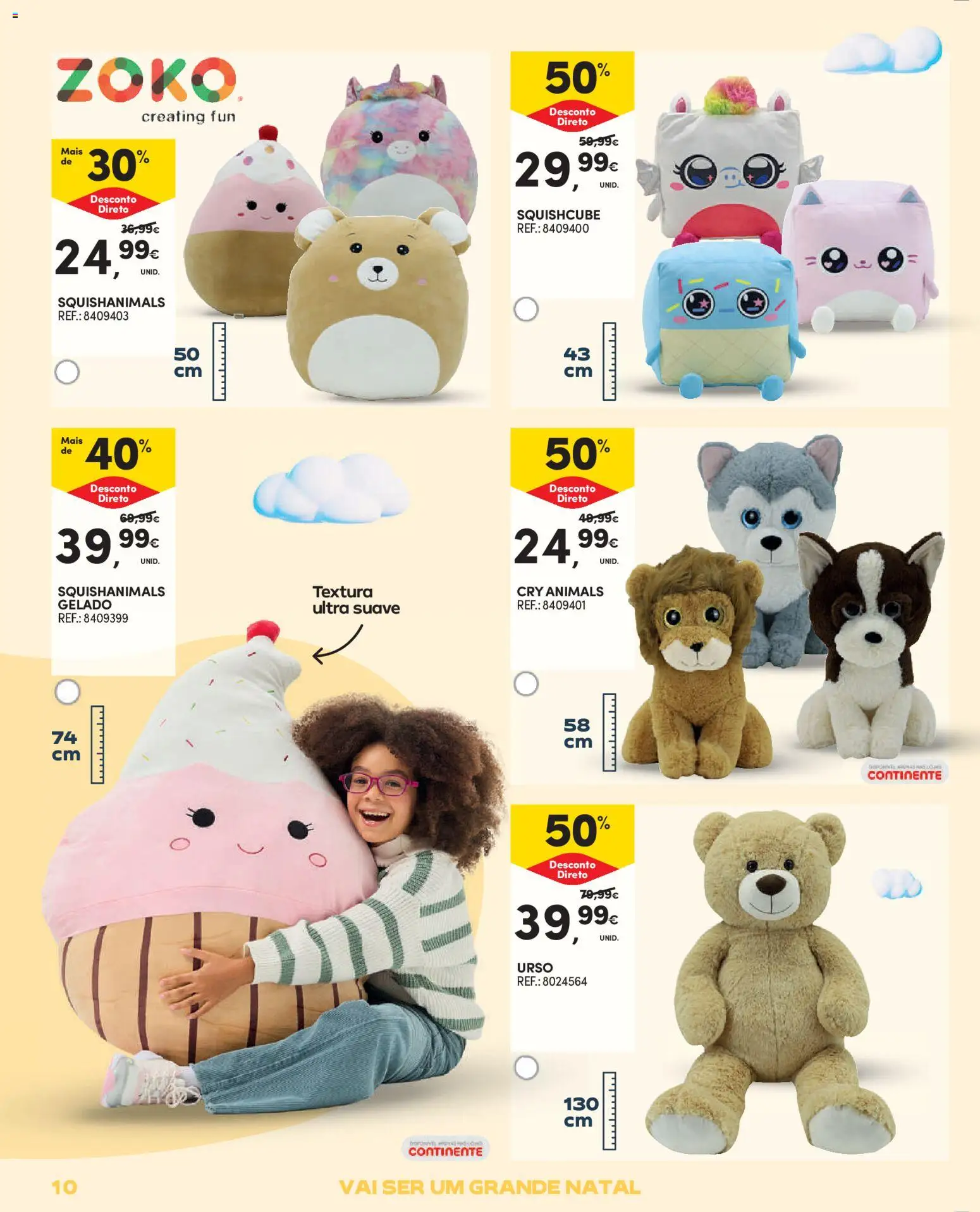 Continente - Brinquedos │ válido de 13.11.2025 | Página: 10 | Produtos: Gelado