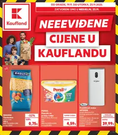 Kaufland - Split-Ravne njive - Pregled kataloga iz trgovine Kaufland, vrijedi od 19.11.2025