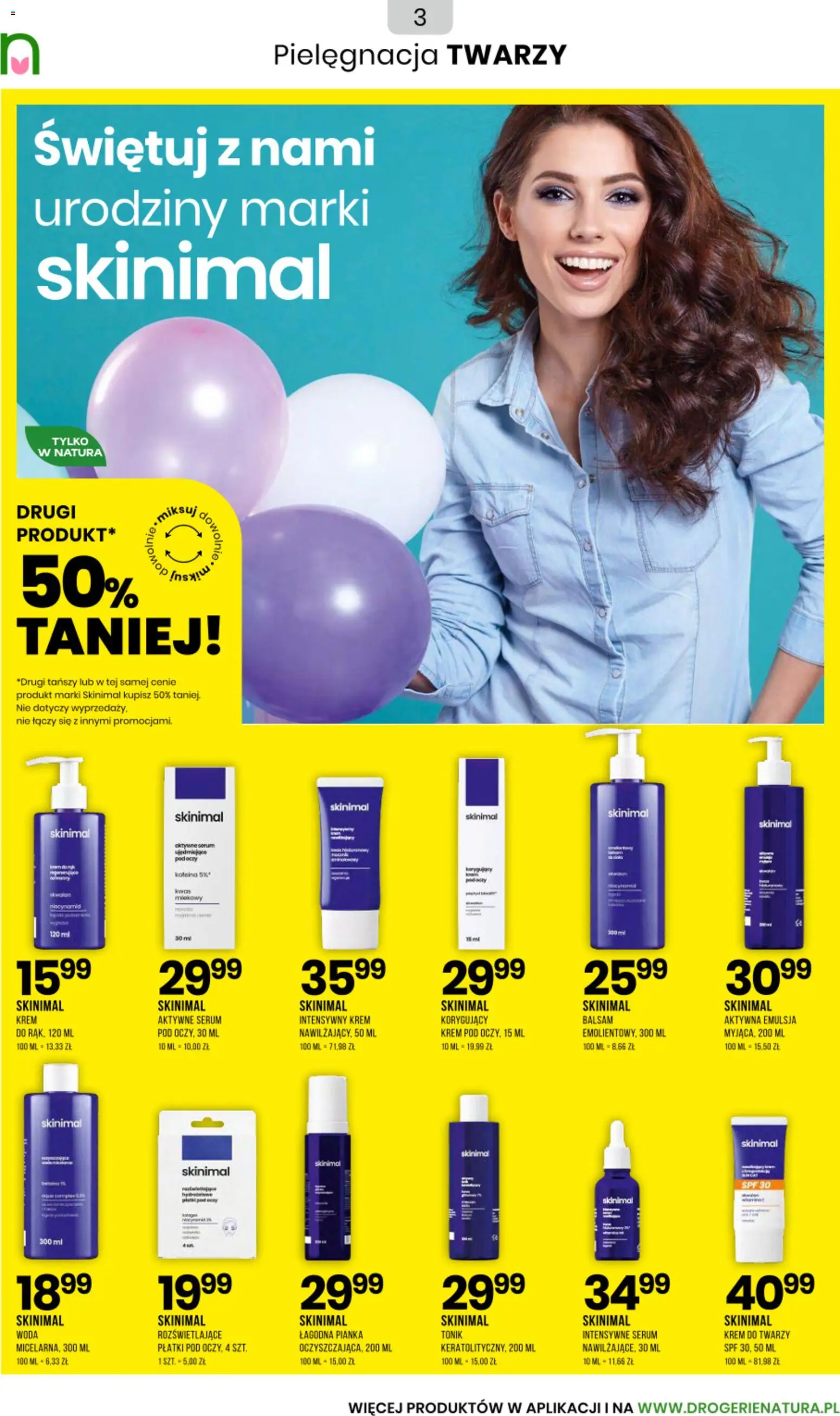 Drogerie Natura Black Friday od 23.10.2025 | Strona: 3 | Produkty: Woda micelarna, Krem do rąk, Woda, Tonik