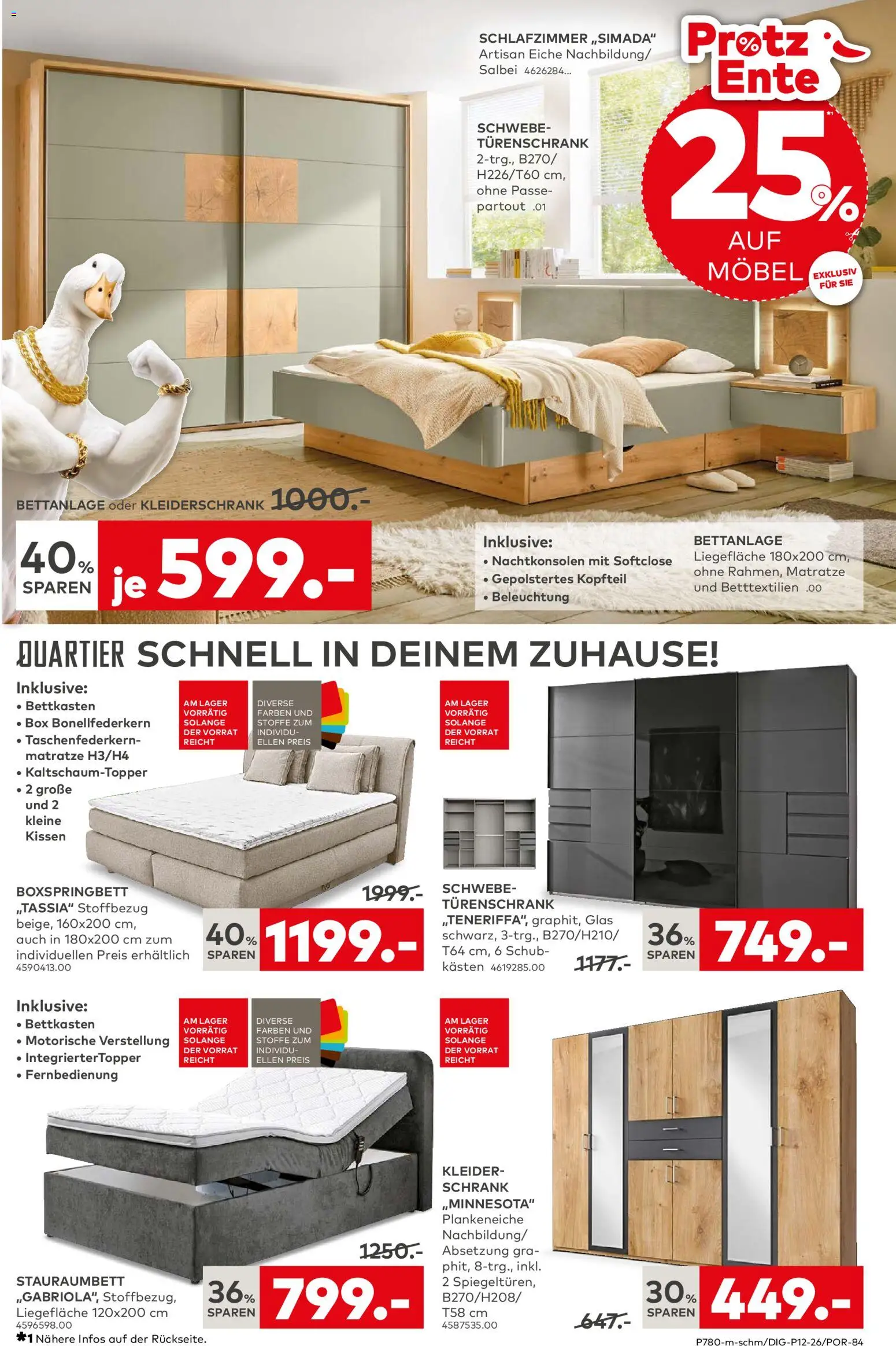 Porta! Prospekt Leipzig – gültig ab 09.03.2026 | Seite: 9 | Produkte: Matratze, Kissen, Boxspringbett, Box