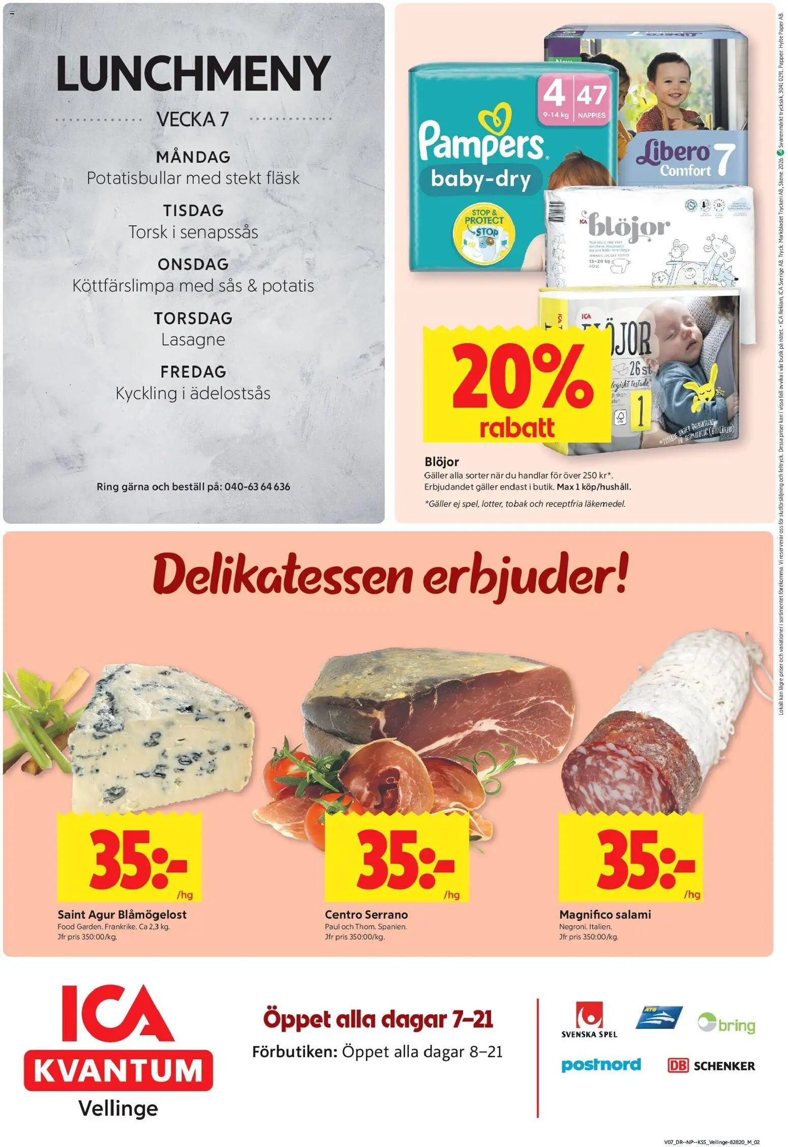 ICA Kvantum reklamblad aktuell från 09.02.2026 | Sida: 10