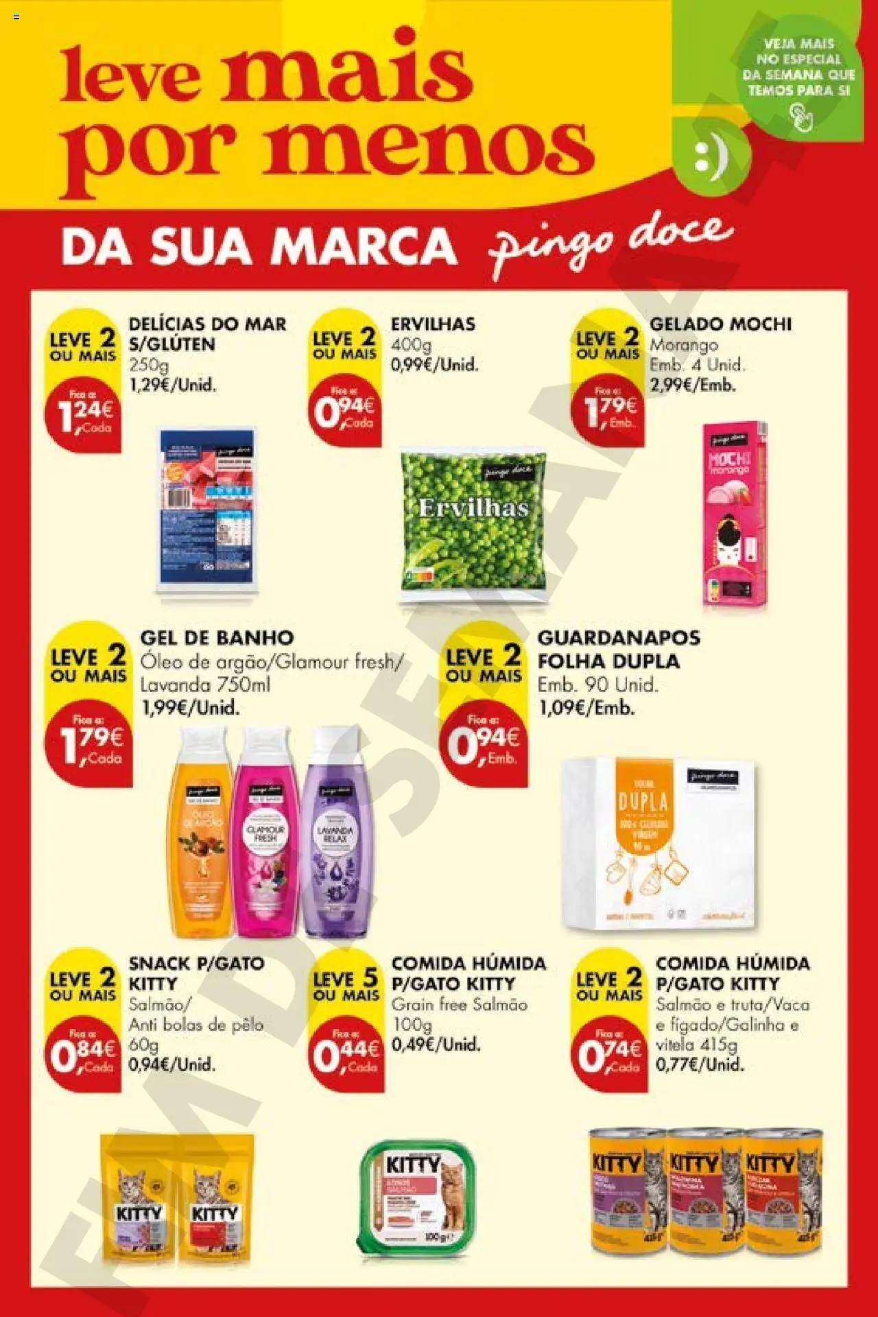 Pingo Doce Poupe este Fim de Semana │ válido de 12.09.2025 | Página: 23 | Produtos: Gel de banho, Salmão, Gelado, Banho