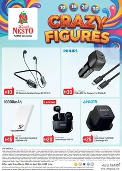 Preview of Nesto catalogue - crazy figures valid from 20.03.2026