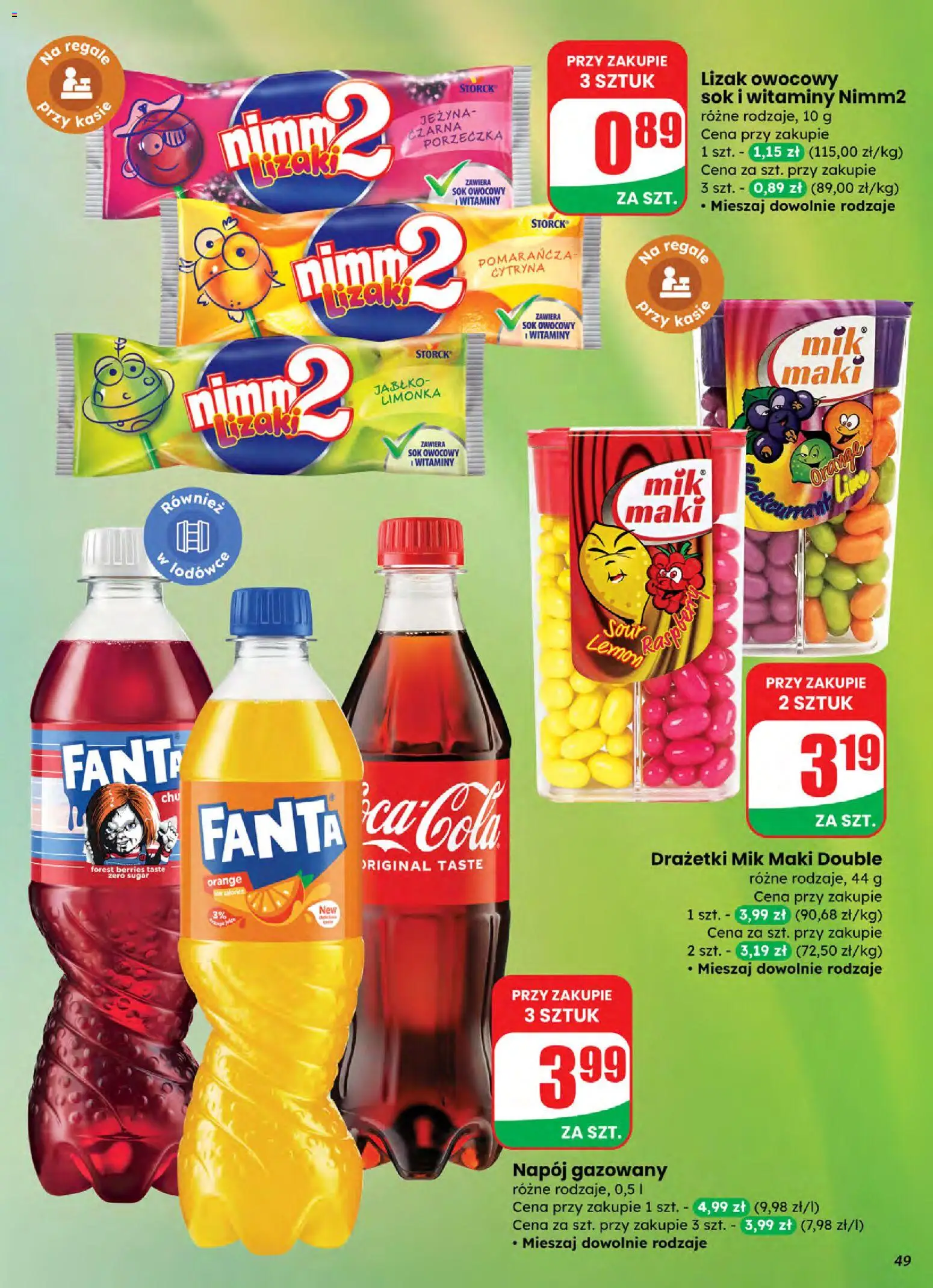 Dino Gazetka od 05.11.2025 | Strona: 49 | Produkty: Cytryna, Limonka, Porzeczka, Lizaki