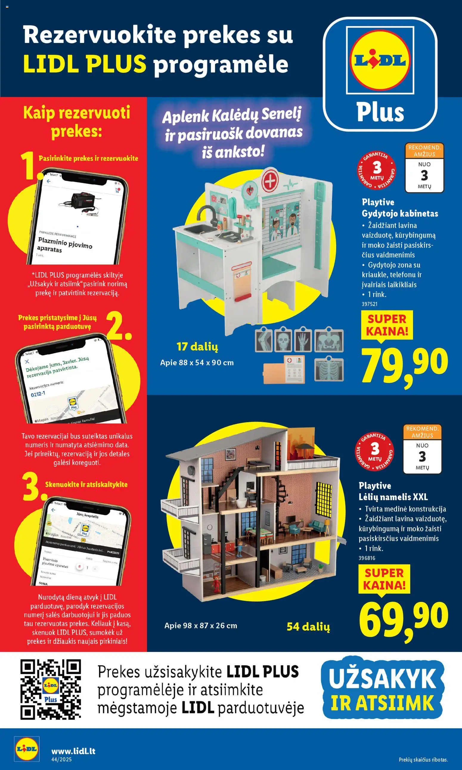 LIDL akcijos nuo 27.10.2025 | Puslapis: 2 | Prekių: Krepšelis