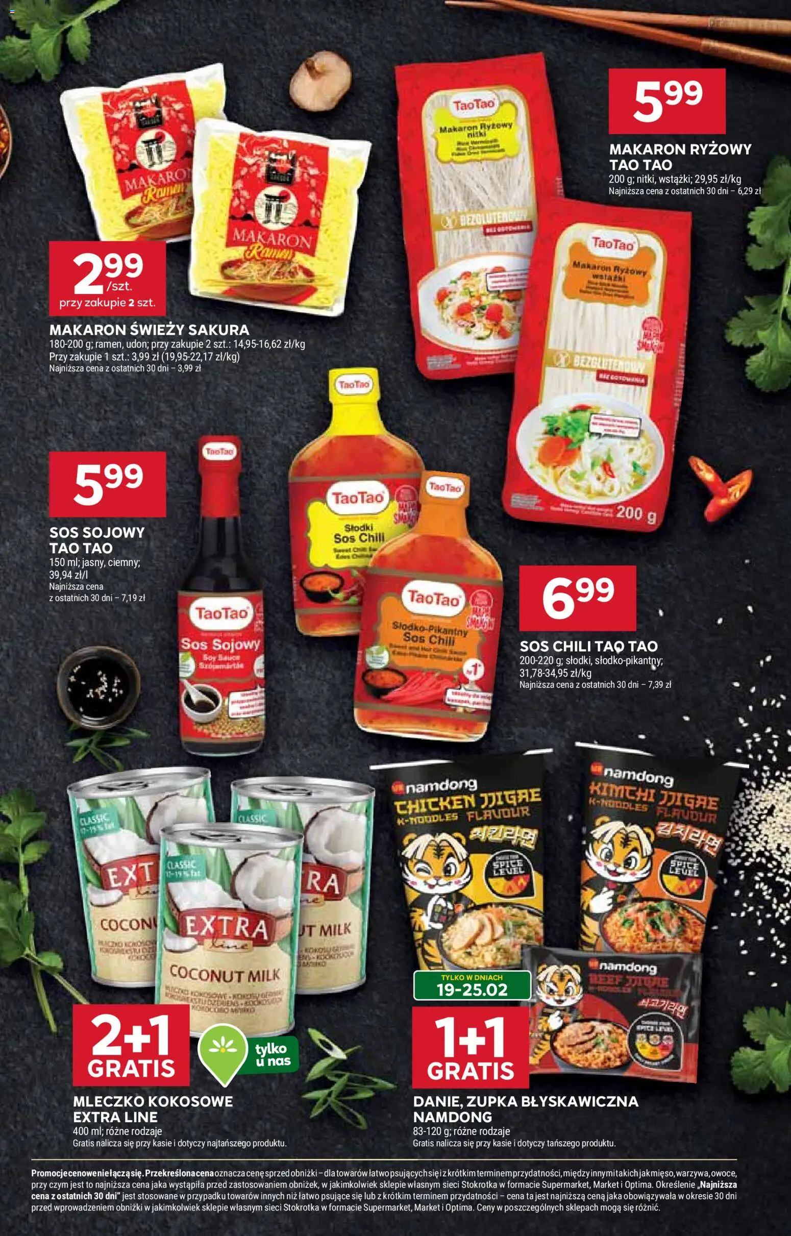 Stokrotka Gazetka - Market od 19.02.2026 | Strona: 13 | Produkty: Chili, Sos sojowy, Mleczko kokosowe, Sos