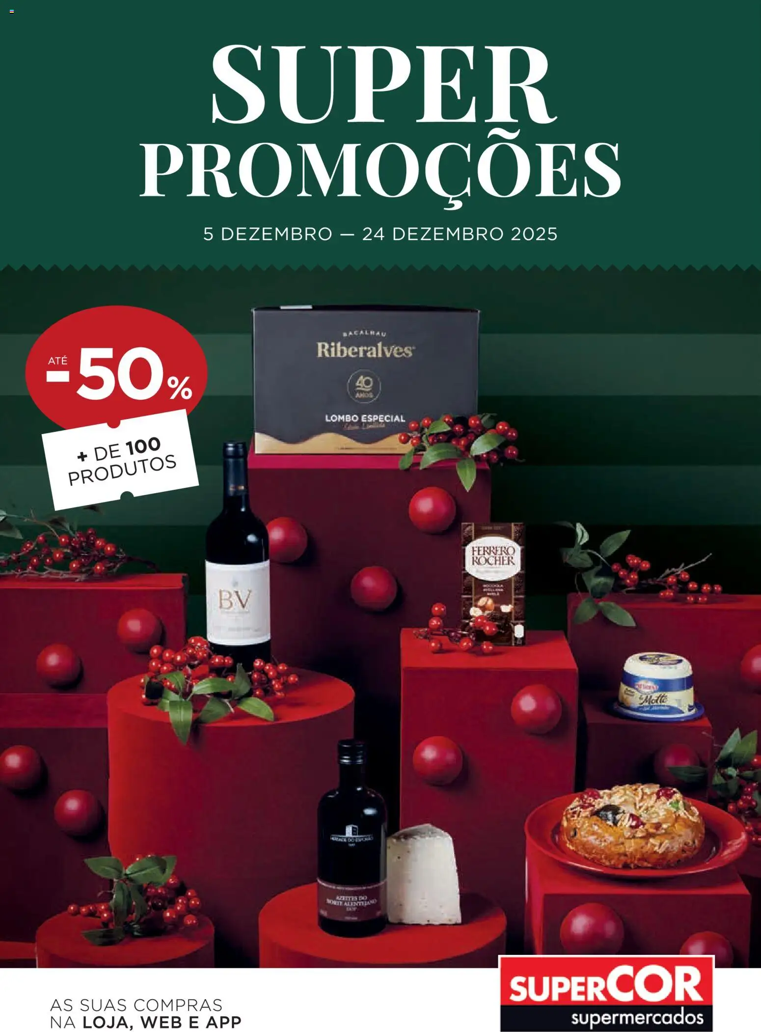 El Corte Ingles folheto │ válido de 05.12.2025 | Página: 1 | Produtos: Bacalhau, Ferrero rocher, Lombo