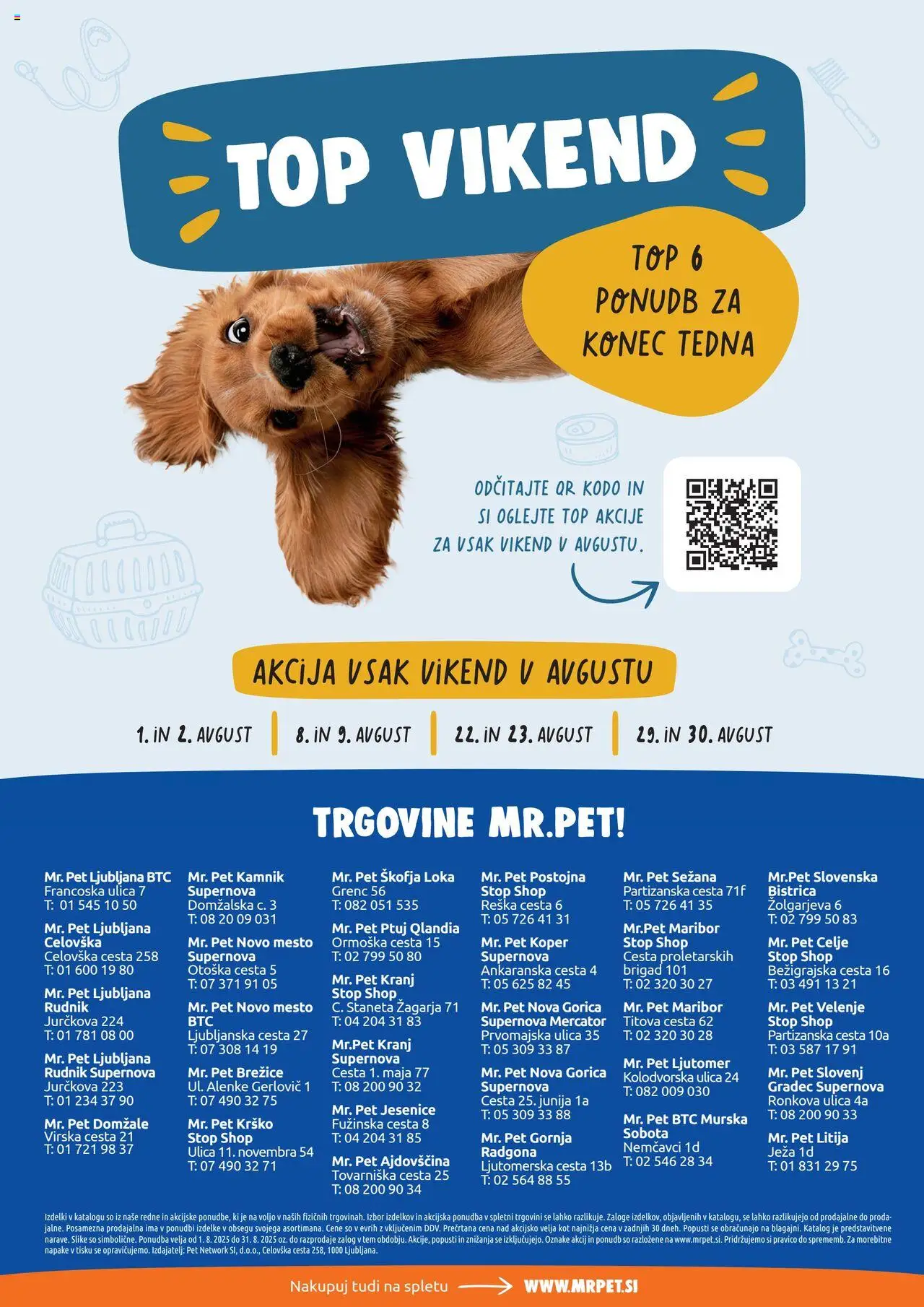 Mr. Pet katalog │ velja od 01.08.2025 | Stran: 8