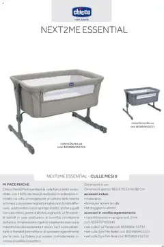 Anteprima del volantino Catalogo Camarette e Lettini Prenatal	 valido a partire dal 01.01.2025 | Pagina: 14