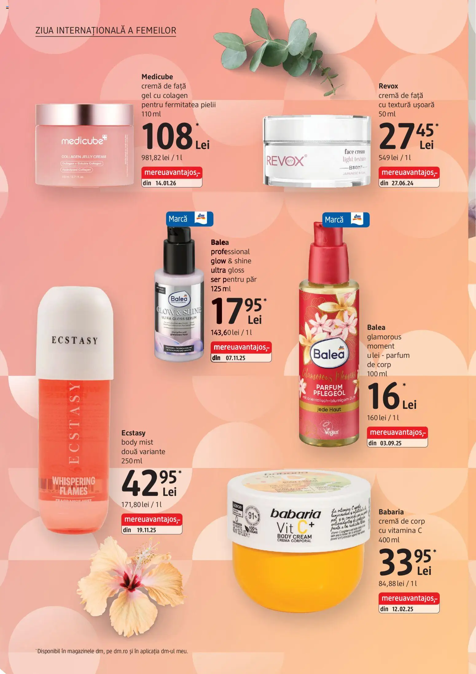 Noul catalog DM drogeriemarkt – valabil de la 05.03.2026 | Pagină: 6 | Produse: Serum, Body, Cremă, Cremă de corp
