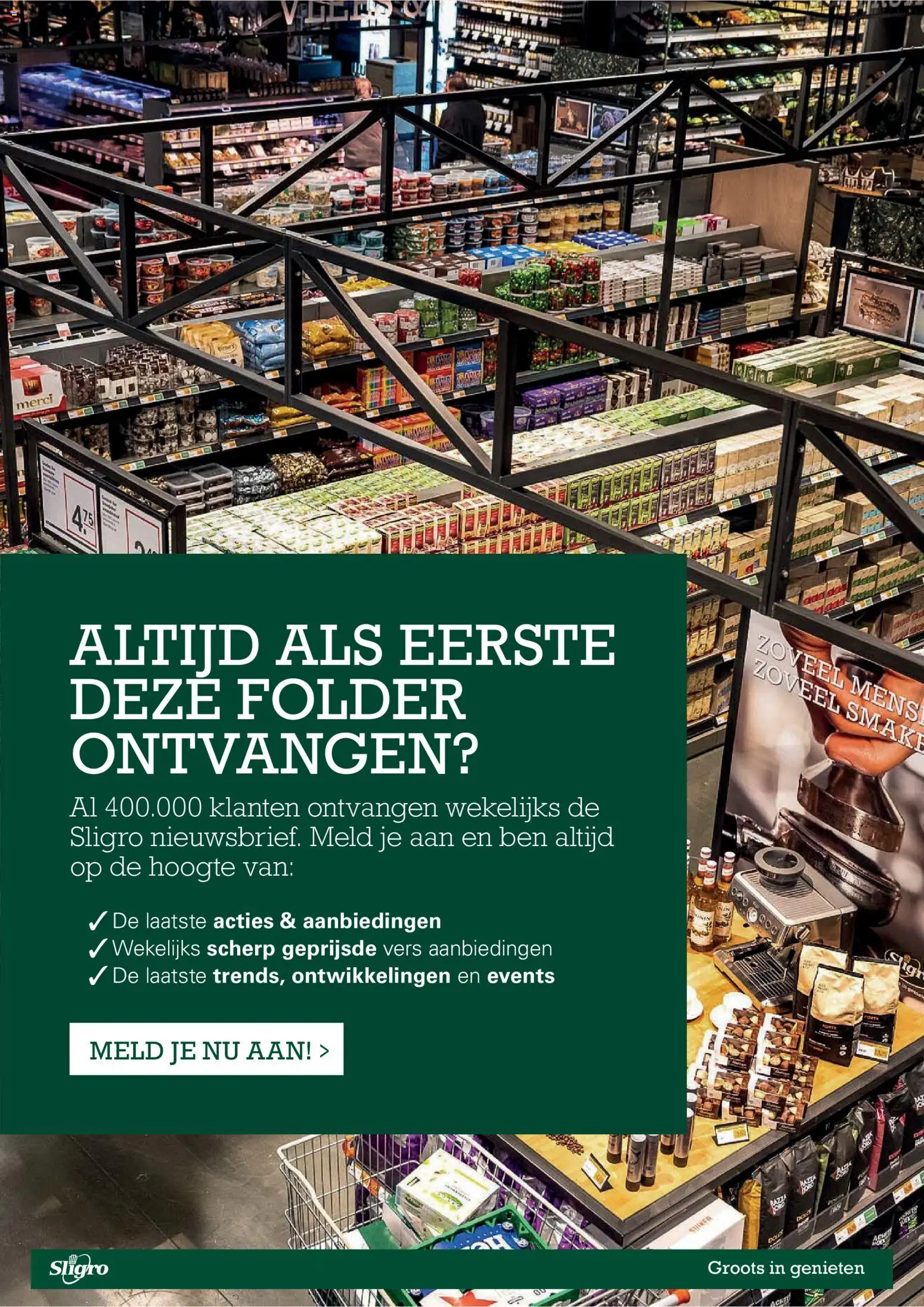 Nieuwe » Sligro folder voor Mei « is er! Ontdek geweldige aanbiedingen en bespaar. | Nederland