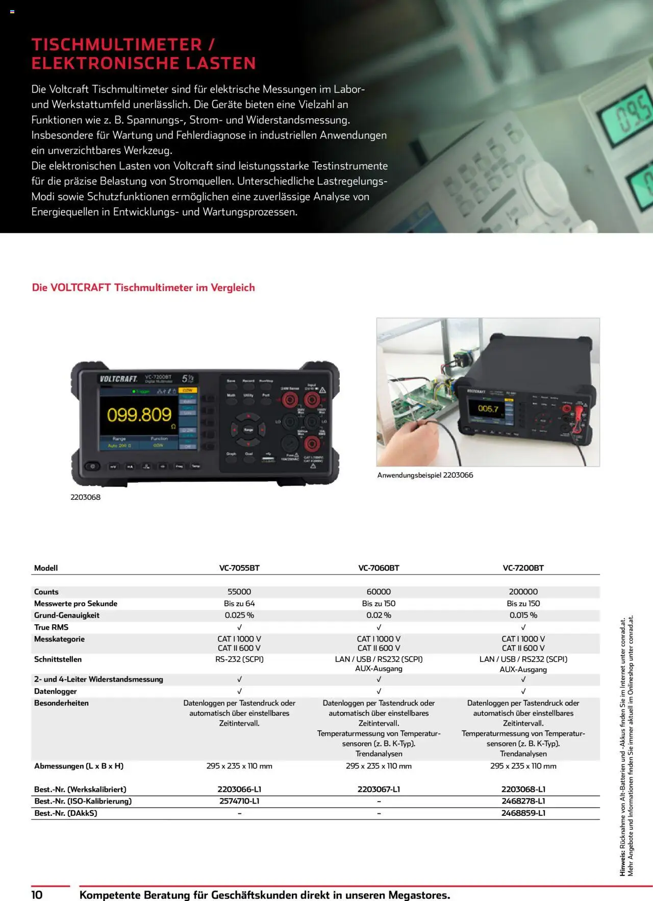Conrad Voltcraft gültig ab 01.10.2025 | Seite: 10 | Produkte: USB
