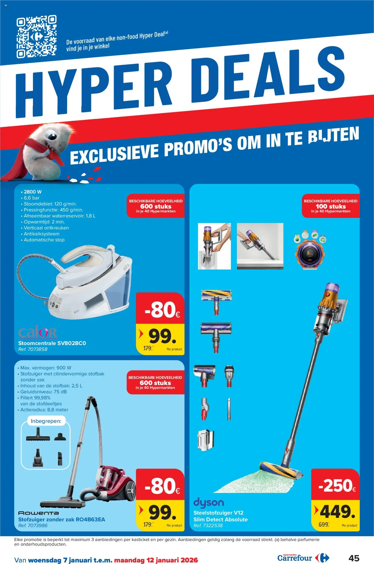 {H1} | Pagina: 45 | Producten: Zak, Stofzuiger