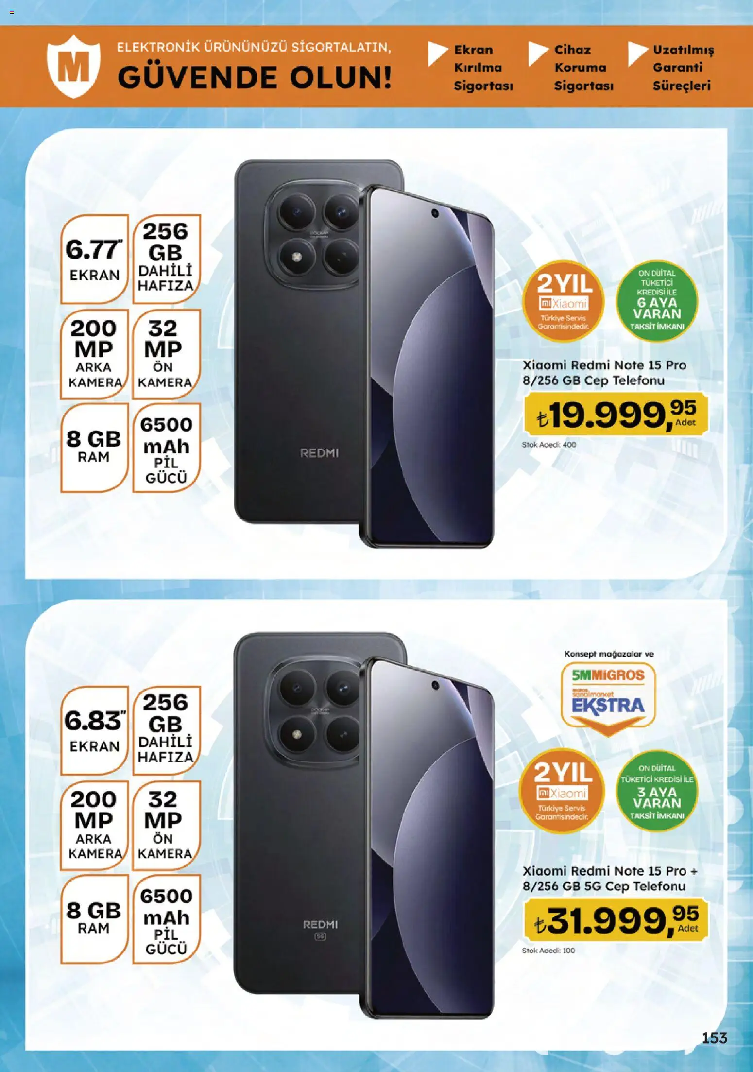 Migros Katalog - 5M Migroskop Dijital - 16.04.2026 tarihinden itibaren geçerlidir | Sayfa: 153 | Ürünler: Kamera