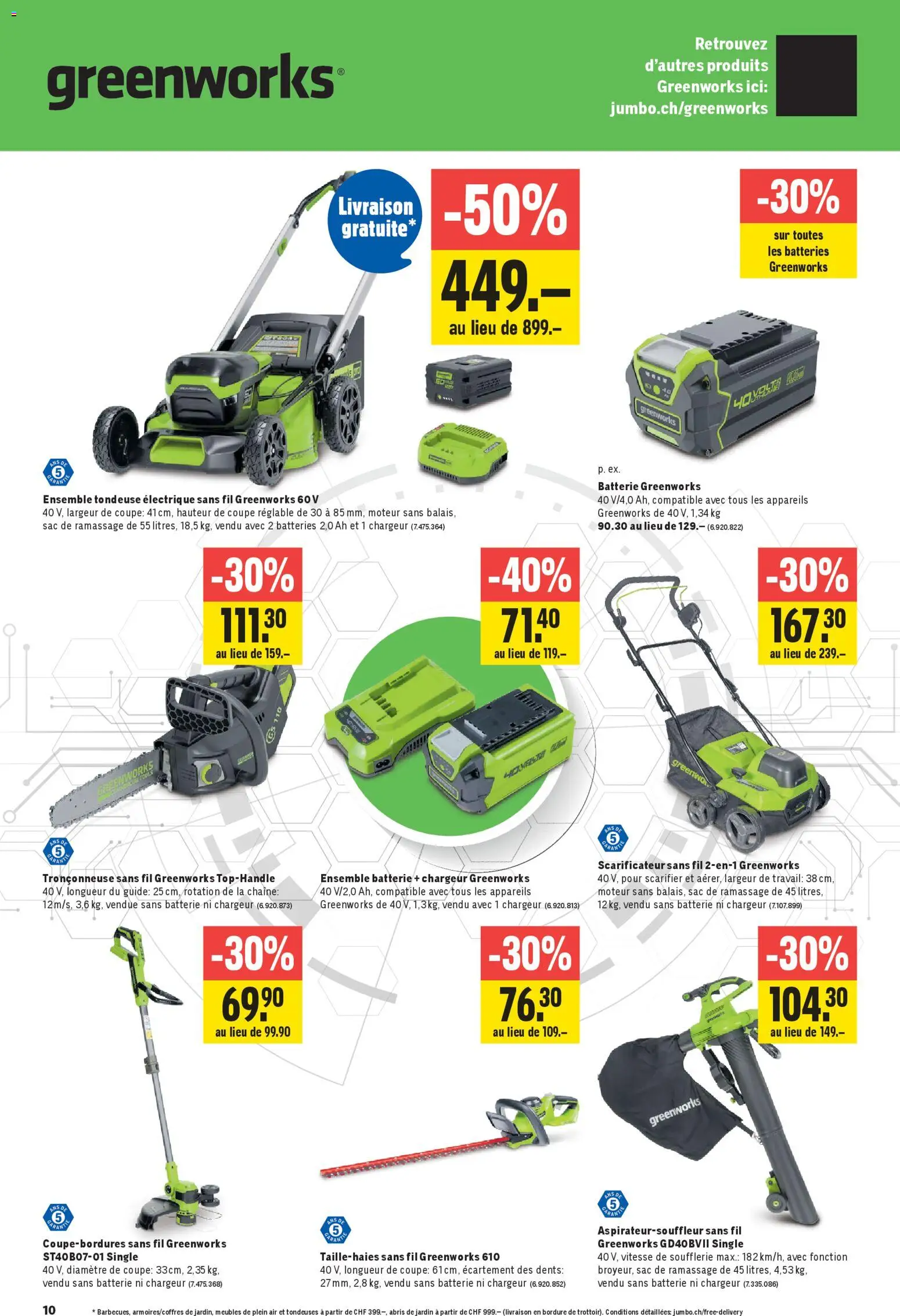 Jumbo aktionen FR – gültig ab 09.04.2026 | Seite: 10 | Produkte: Batterie