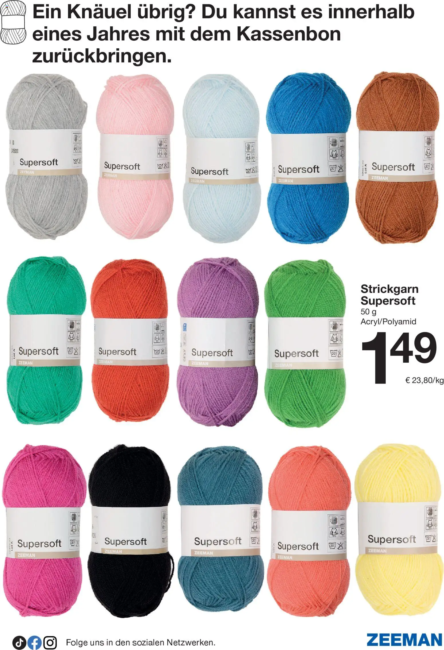 Zeeman Prospekt 	 – gültig ab 28.02.2026 | Seite: 39