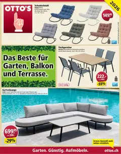 Otto's Aktionen Gartenmöbel ab 03.03.2026 gültig