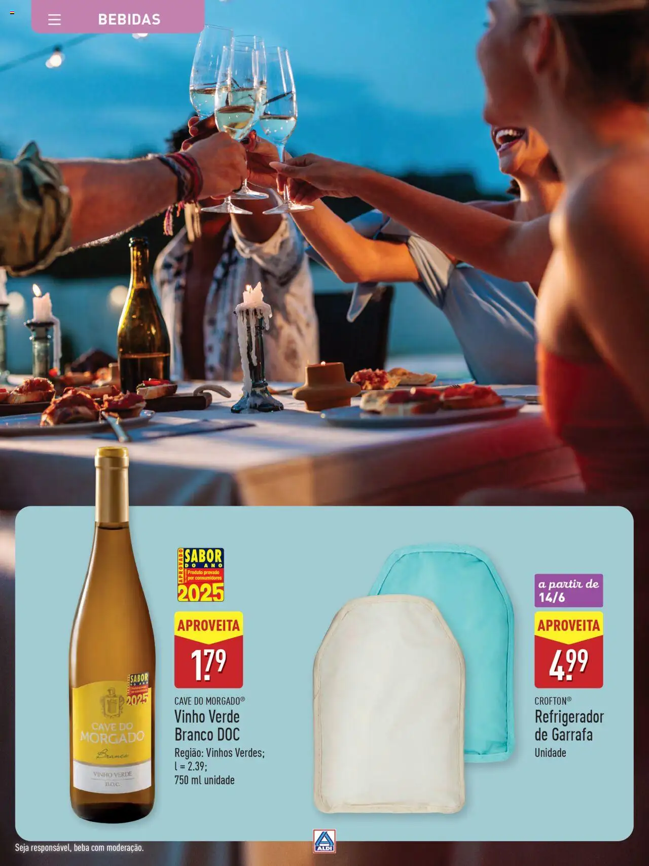 Aldi Especial Verão  │ válido de 09.06.2025 | Página: 14 | Produtos: Vinho