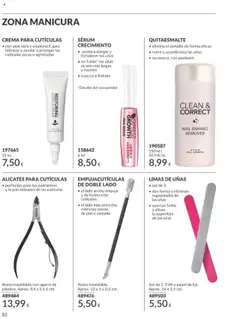 SÉRUM CRECIMIENTO, ayuda a alargar y fortalecer las uñas, suaviza e hidrata │ válido desde el 01.09.2025 | Página: 82 | Productos: Sérum, Crema