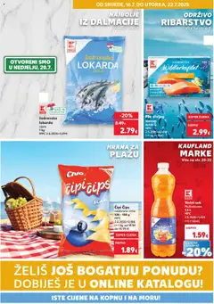 Kaufland - Split-Ravne njive - Pregled kataloga iz trgovine Kaufland, vrijedi od 16.07.2025
