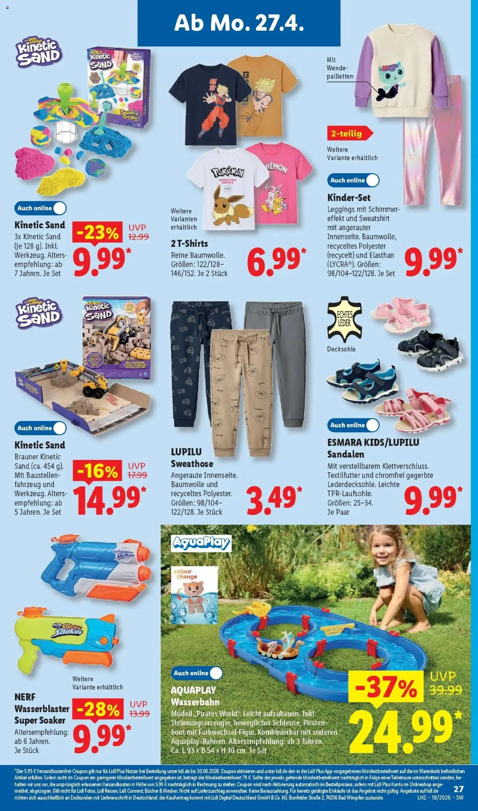 Lidl Německo leták od 27.04.2026 💥 Nenechte si ujít TOP nabídky! ⭐ | Česko