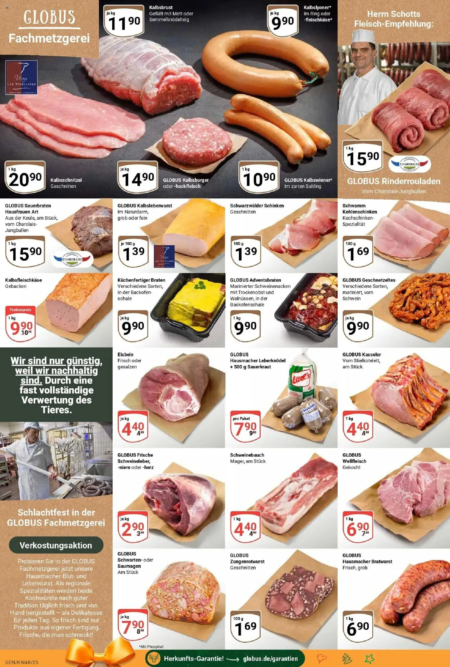 Globus prospekt Gensingen	 – gültig ab 23.11.2025 | Seite: 9 | Produkte: Schweinebauch, Schweinenacken, Backofen, Schinken