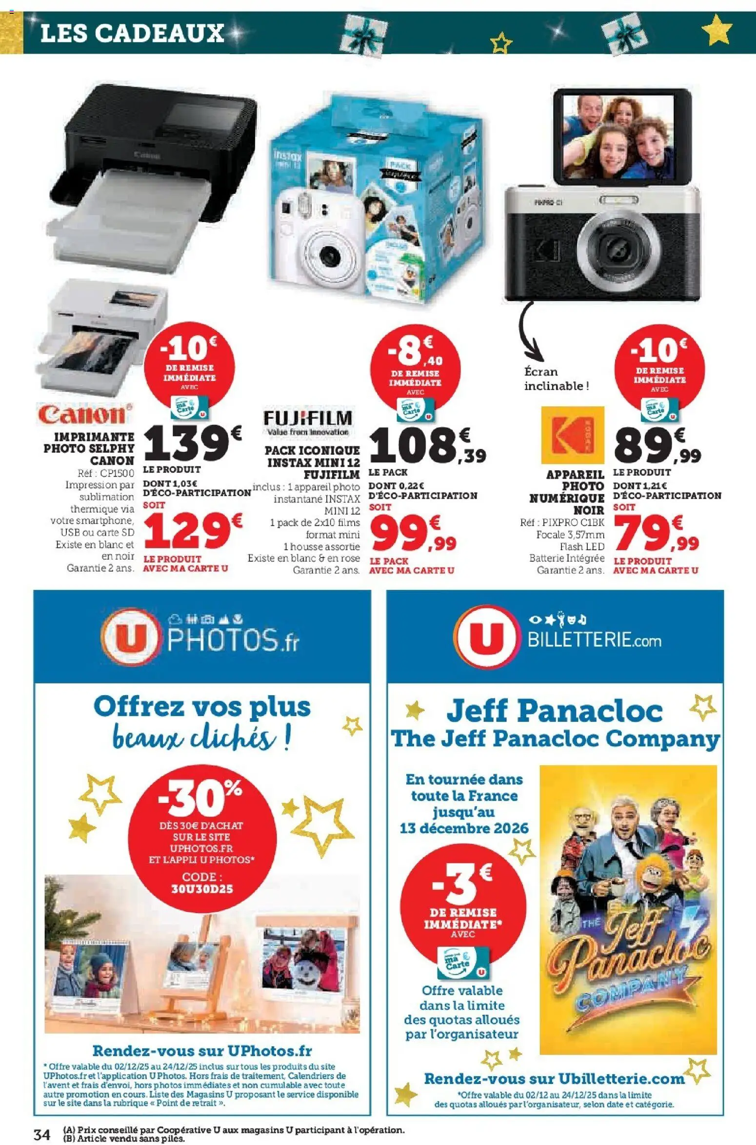 {H1} | Page: 34 | Produits: Smartphone, Imprimante, Appareil photo, USB