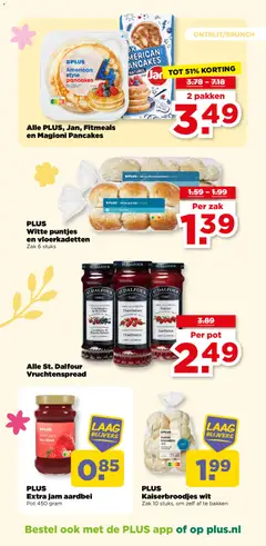PLUS Extra jam aardbei, Pot 450 gram - Voorbeeld van een folder van Plus, geldig van 01.04.2026 | Pagina: 11