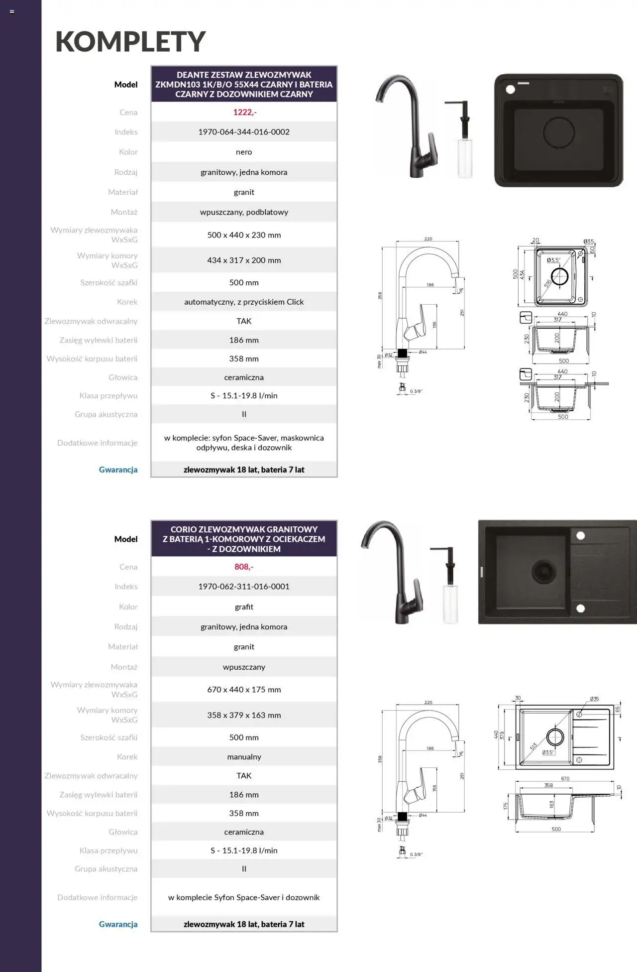 Salony Agata Gazetka - Deante Armatura od 01.09.2025 | Strona: 22 | Produkty: Bateria