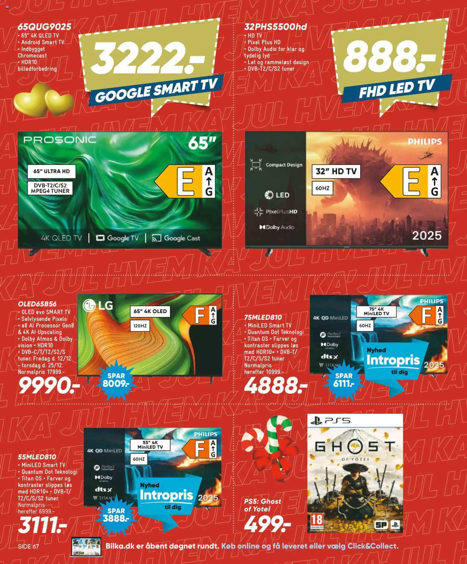 Bilka tilbudsavis – gyldig fra 12.12.2025 | Side: 16 | Produkter: Processor, Smart TV, TV, Lyd