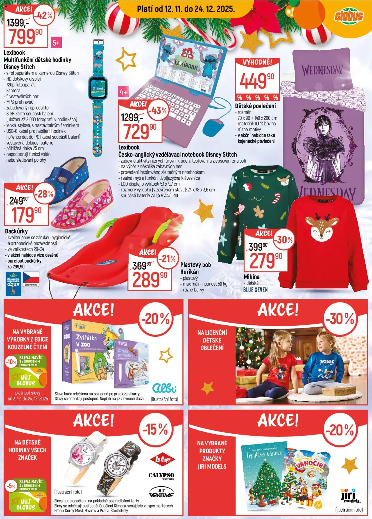 Globus leták od 03.12.2025 | Strana: 23 | Produkty: Mikina, Obuv, Notebook, Kabel