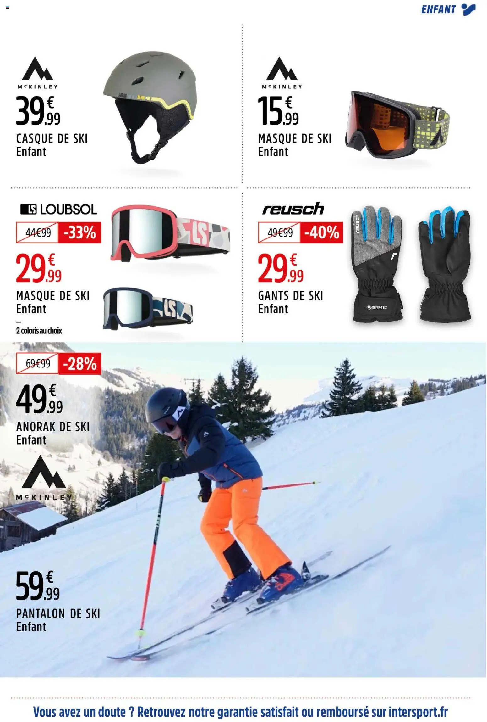 {H1} | Page: 5 | Produits: Casque de ski, Masque, Pantalon, Casque