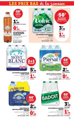 Hyper U - Prévisualisation de Hyper U catalogue valide à partir de 04.11.2025 | Page: 31 | Produits: Eau minérale, Fraise, Pêche, Eau de source