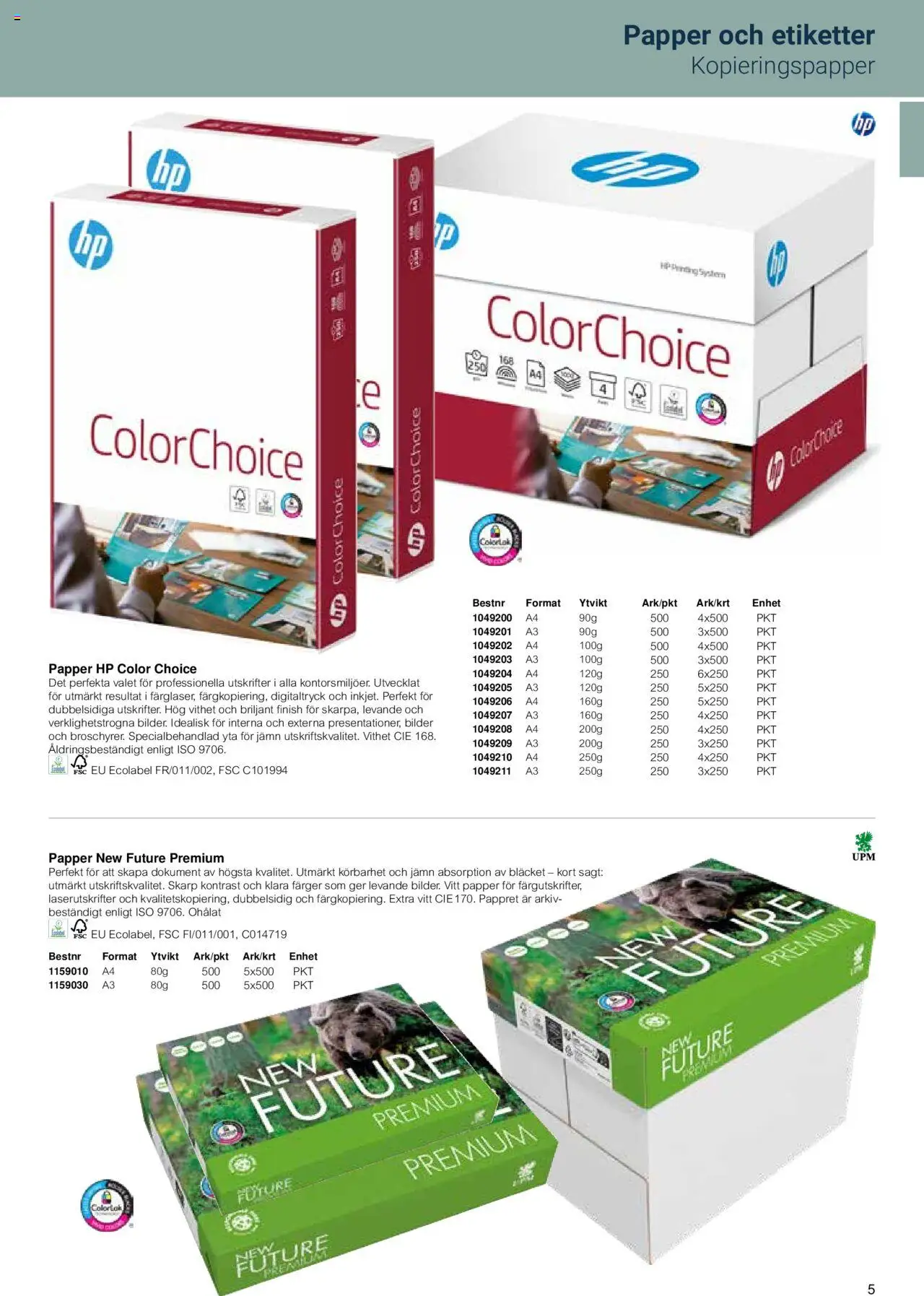 Office Depot reklamblad aktuell från 15.02.2024 | Sida: 7 | Produkter: Papper, Kopieringspapper